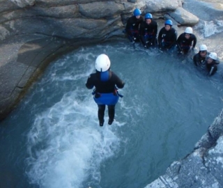 Canyoning nell'Ecot 